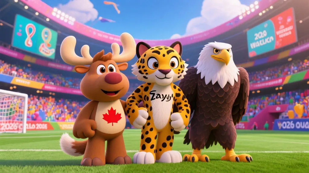 揭秘2026世界杯吉祥物：Maple、Zayu与Clutch背后的文化密码与狂欢寓意